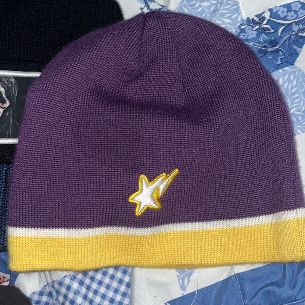 Bape lakers beanie